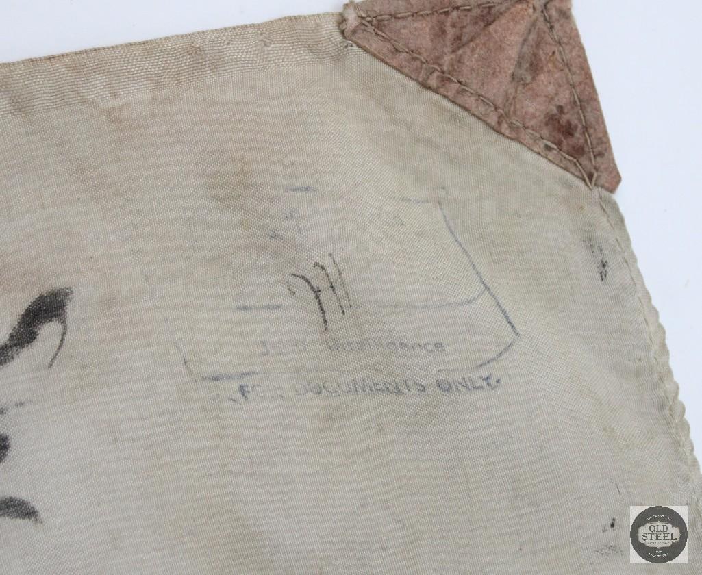 Original Japanese Good Luck Flag - WWII - 7