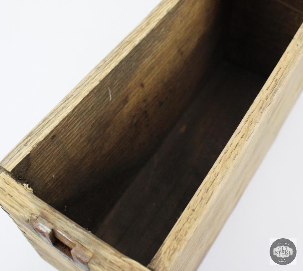 Original US Browning M1917 MG Wooden Ammo Box - 4