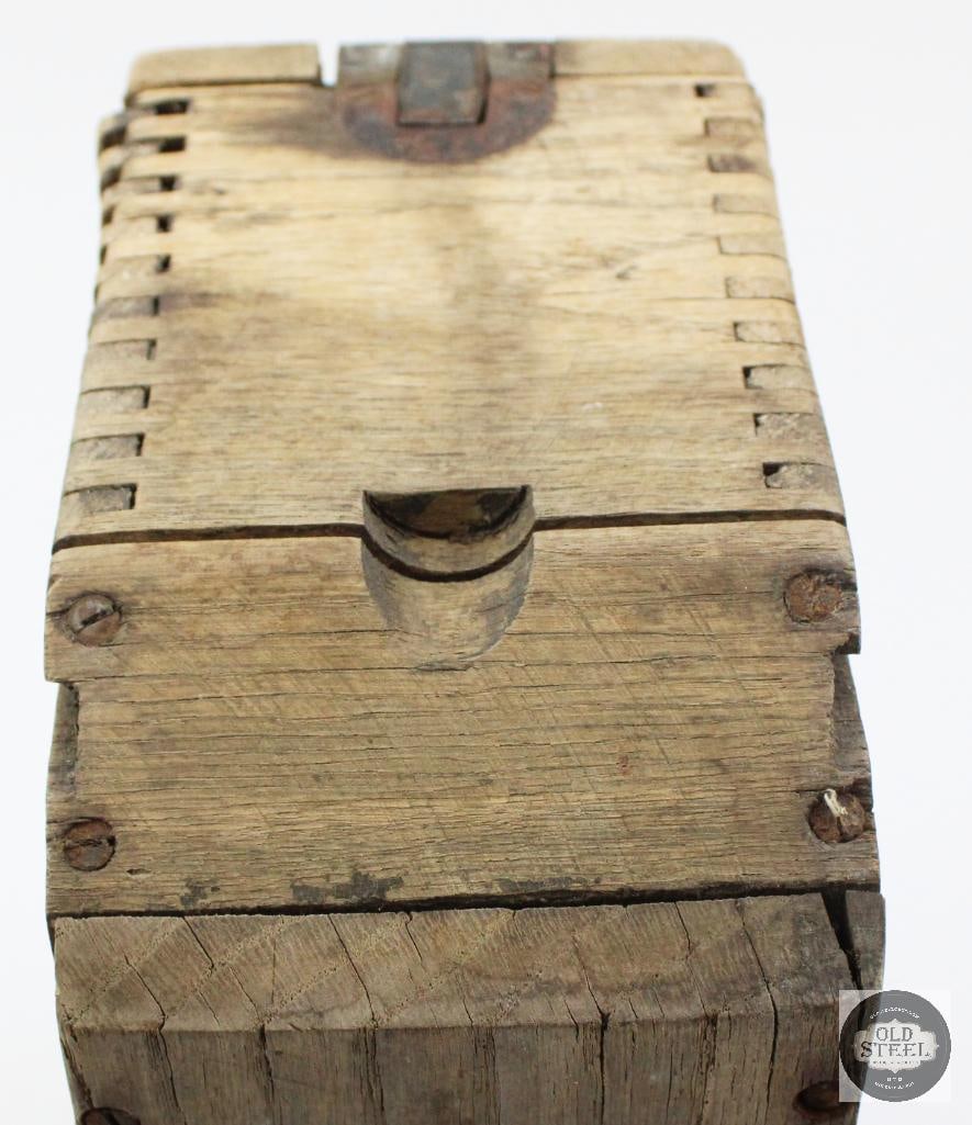 Original US Browning M1917 MG Wooden Ammo Box - 5