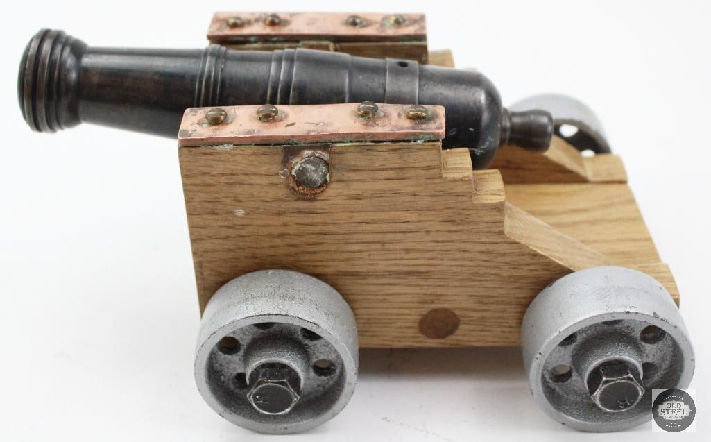 Mini Black Powder Cannon W/ Carriage - 2
