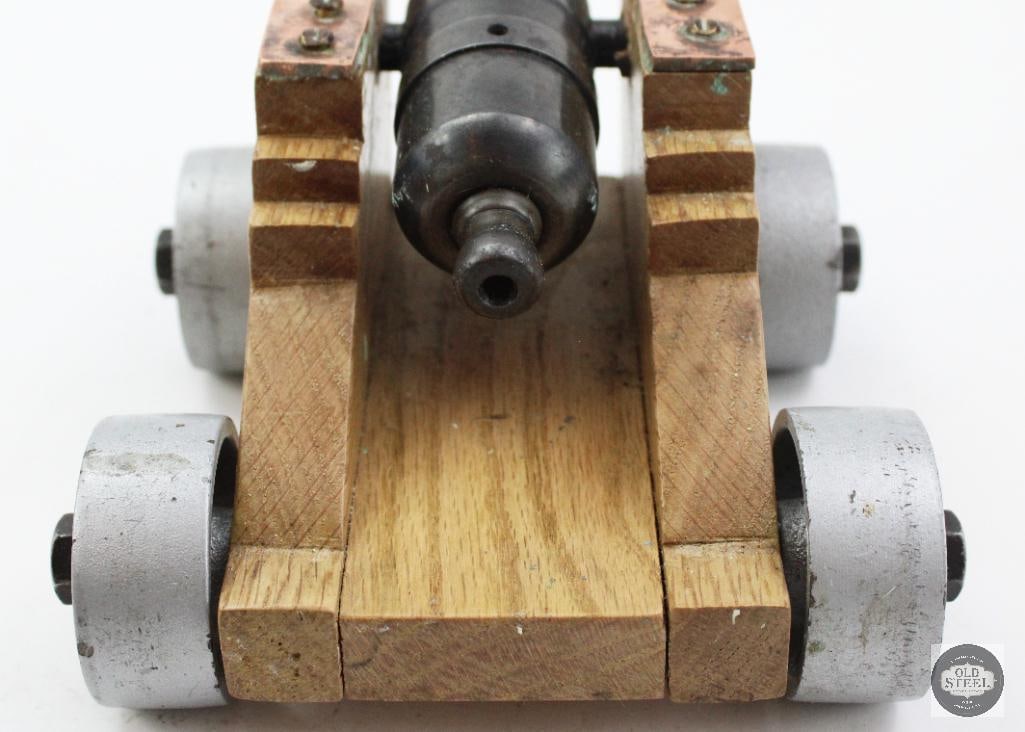 Mini Black Powder Cannon W/ Carriage - 3