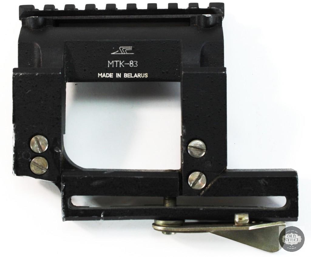 Belarusian MTK83 Picatiny AK Side Rail: Belarusian MTK83 picatiny AK Side Rail. THIS ITEM IS AS PICTURED WITH NO FURTHER ATTACHMENTS. ALL SALES ARE FINAL. PLEASE REFER TO THE AUCTION DESCRIPTION, LOT #1 DESCRIPTION AND TERMS OF