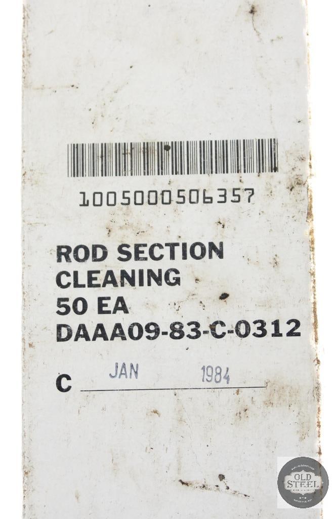 50ct Pack of Cleaning Rod Sections 1984 - 2