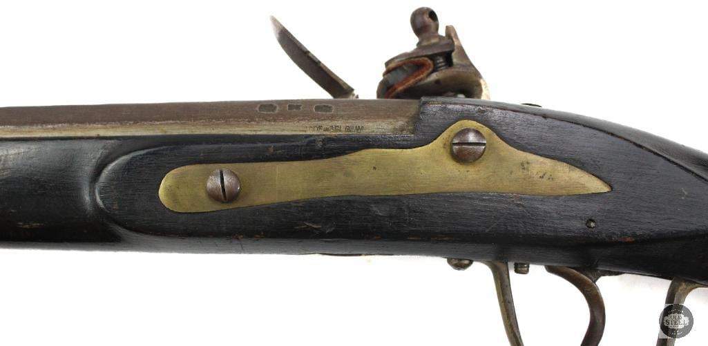 Belgian Flintlock Musket .50 BP ANTIQUE - 20