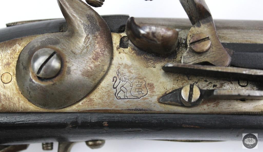 Belgian Flintlock Musket .50 BP ANTIQUE - 7