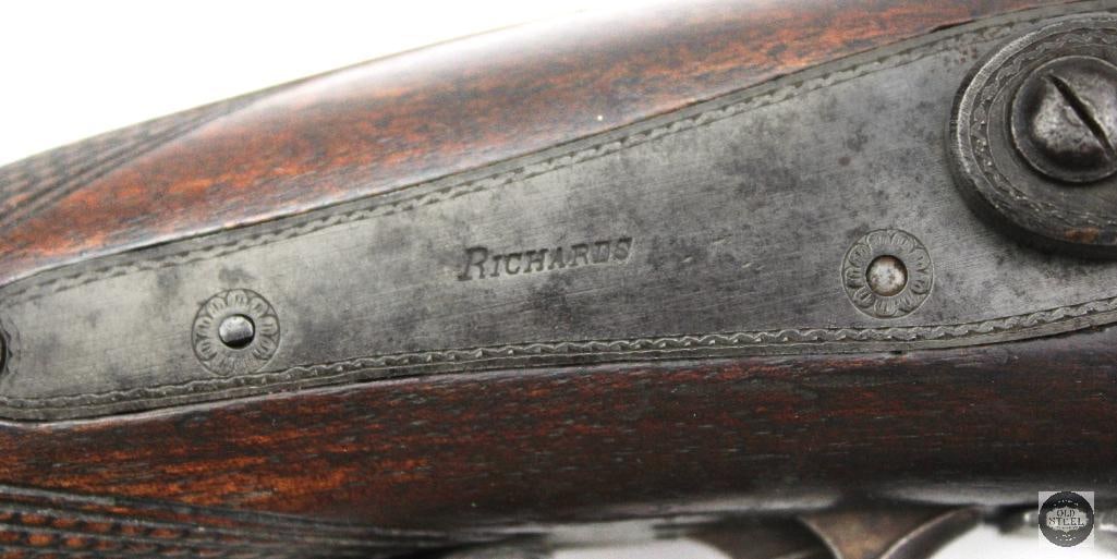 RICHARDS Side By Side Shotgun 12 Gauge External Hammer C&R - 6