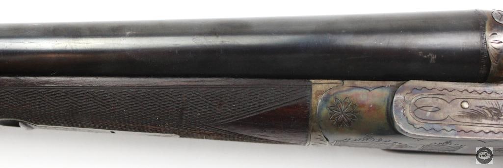 Belgian Side By Side Shotgun External Hammer 12 Ga FIREARM - 12