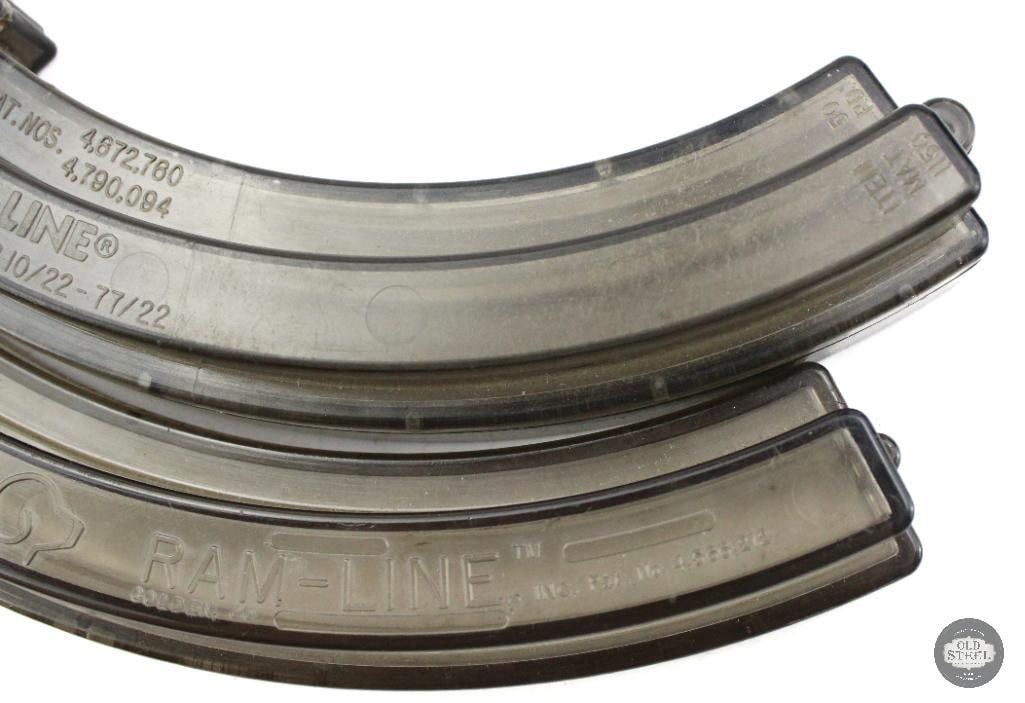 Lot of 2 Ram-Line 22LR Magazines - Charter Arms AR7 Magazine - Ruger 10/22 Magazine - 3