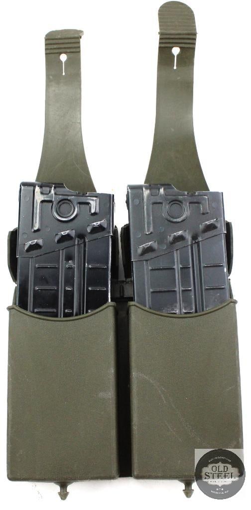 HK G3 308 Magazines and Magazine Pouch: HK G3 308 Magazines and Magazine Pouch THIS ITEM IS AS PICTURED WITH NO FURTHER ATTACHMENTS. ALL SALES ARE FINAL. PLEASE REFER TO THE AUCTION DESCRIPTION, LOT #1 DESCRIPTION AND TERMS OF