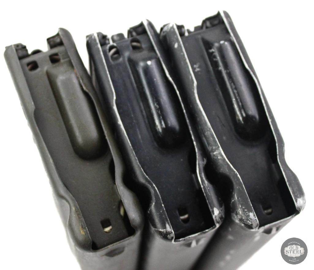 Lot of 3 FAL Metric Pattern Magazines and 2 Loaders - 2 Aluminum 1 Steel - 5