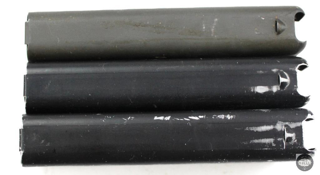 Lot of 3 FAL Metric Pattern Magazines and 2 Loaders - 2 Aluminum 1 Steel - 7