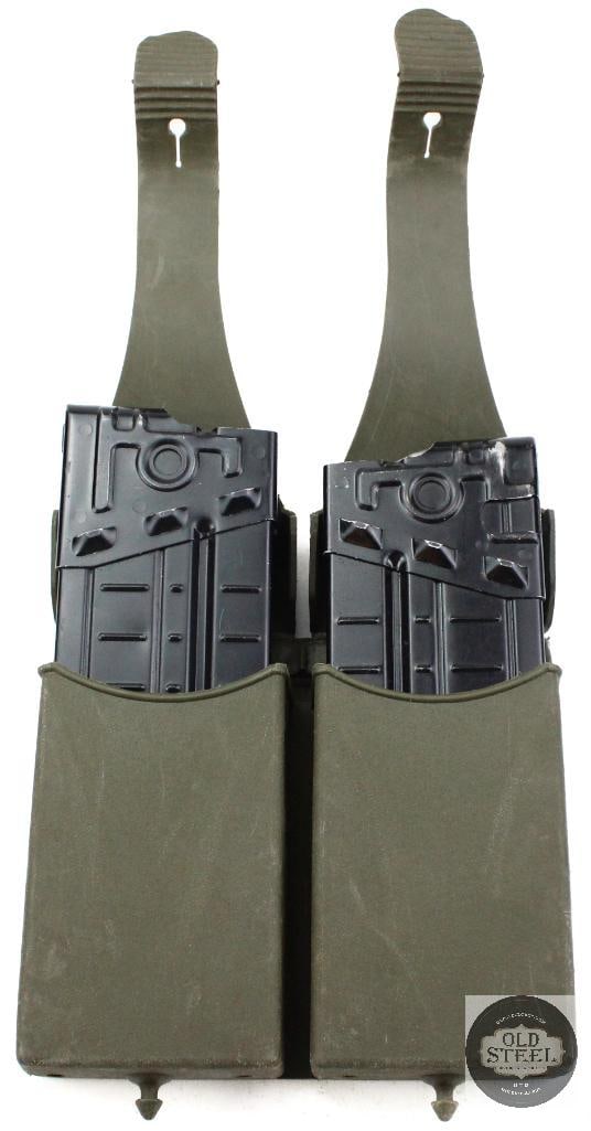 HK G3 308 Magazines and Magazine Pouch: HK G3 308 Magazines and Magazine Pouch THIS ITEM IS AS PICTURED WITH NO FURTHER ATTACHMENTS. ALL SALES ARE FINAL. PLEASE REFER TO THE AUCTION DESCRIPTION, LOT #1 DESCRIPTION AND TERMS OF