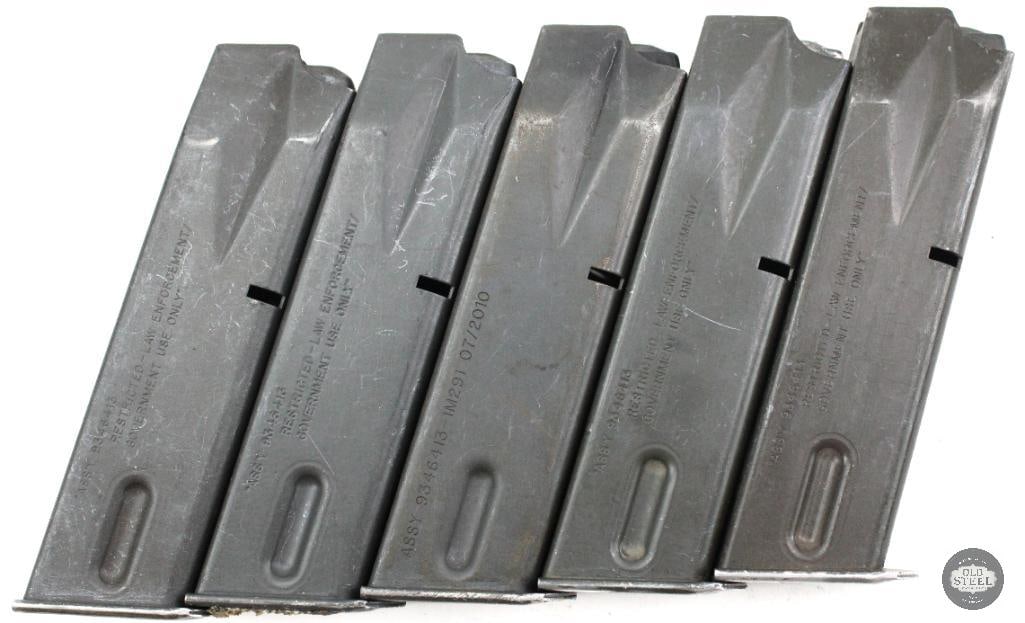 Lot of 5 USGI M9 Magazines by Check Mate Industries: Lot of 5 USGI M9 Magazines by Check Mate Industries THIS ITEM IS AS PICTURED WITH NO FURTHER ATTACHMENTS. ALL SALES ARE FINAL. PLEASE REFER TO THE AUCTION DESCRIPTION, LOT #1 DESCRIPTION