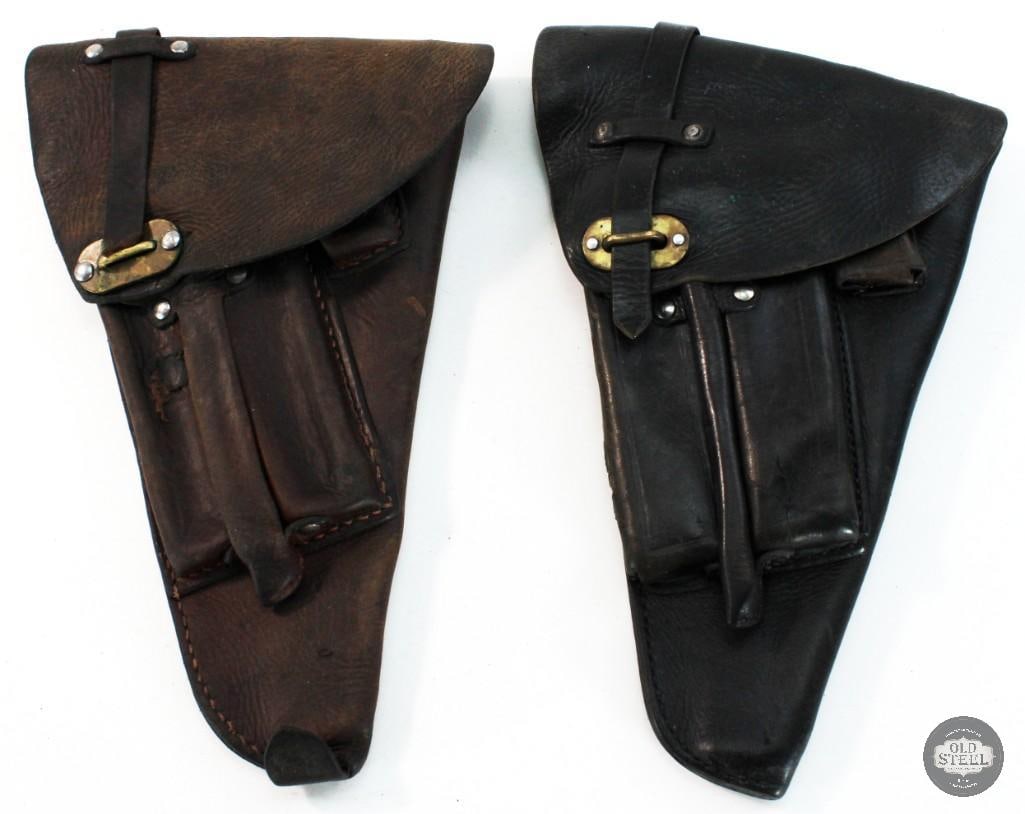 Lot of 2 Swedish M/4- Lahti Pistol Holsters: Lot of 2 Swedish M/4- Lahti Pistol Holsters THIS ITEM IS AS PICTURED WITH NO FURTHER ATTACHMENTS. ALL SALES ARE FINAL. PLEASE REFER TO THE AUCTION DES