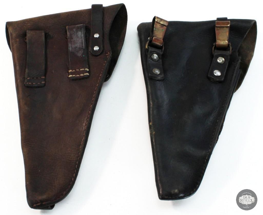 Lot of 2 Swedish M/4- Lahti Pistol Holsters - 2