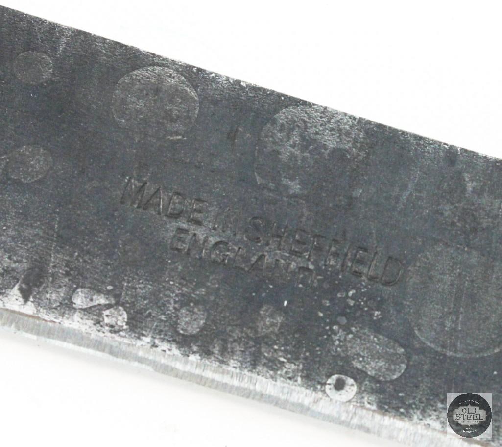 Original British Made Sheffield England Machete - 2