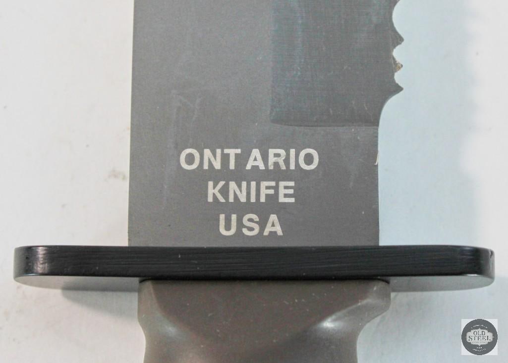 USMC Ontario OKC-3S Bayonet and Scabbard - 2