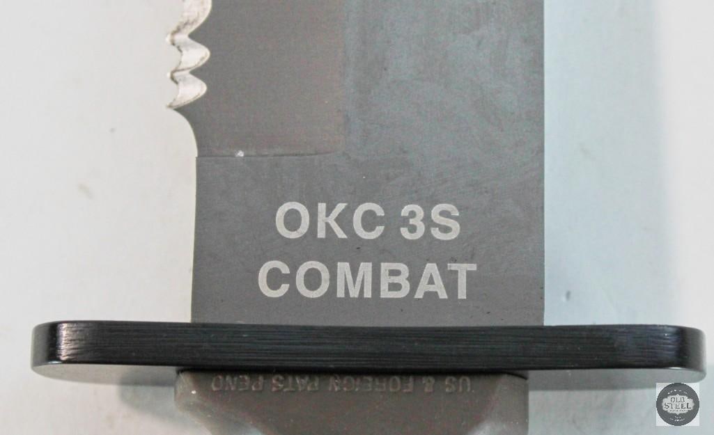 USMC Ontario OKC-3S Bayonet and Scabbard - 3