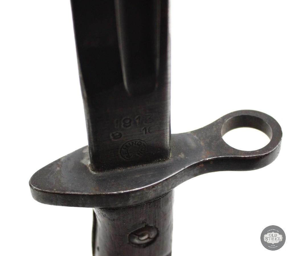 Remington Pattern 1907 British Bayonet and Scabbard - WWI - 14