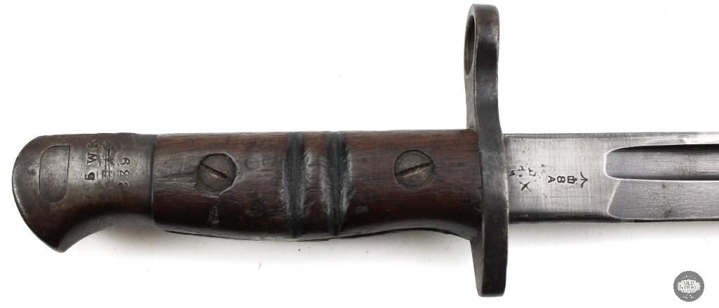 Remington Pattern 1907 British Bayonet and Scabbard - WWI - 2
