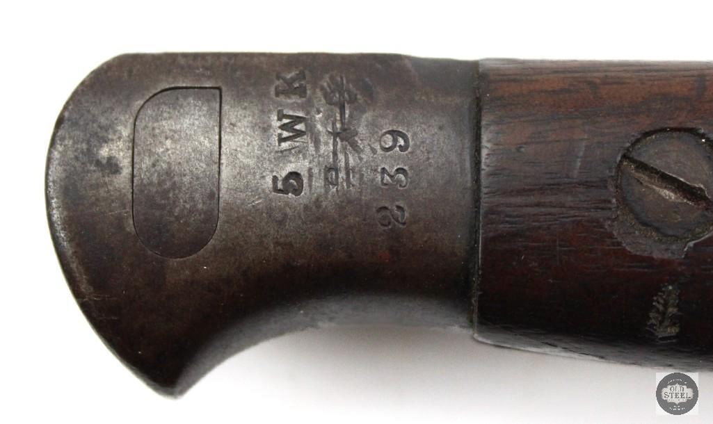 Remington Pattern 1907 British Bayonet and Scabbard - WWI - 3