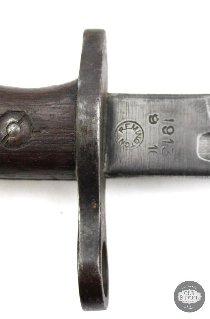 Remington Pattern 1907 British Bayonet and Scabbard - WWI - 8