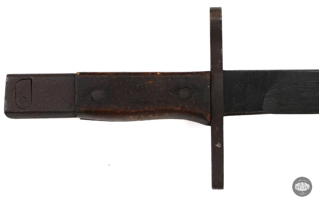 Late War Arisaka Type 99 Bayonet W/ Scabbard Toyoda Jidou Shokki (Toyoda Automatic Loomworks) - 2