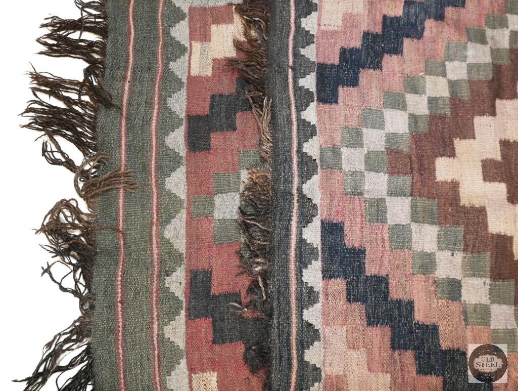 Vintage Kilim Wool Rug - 2