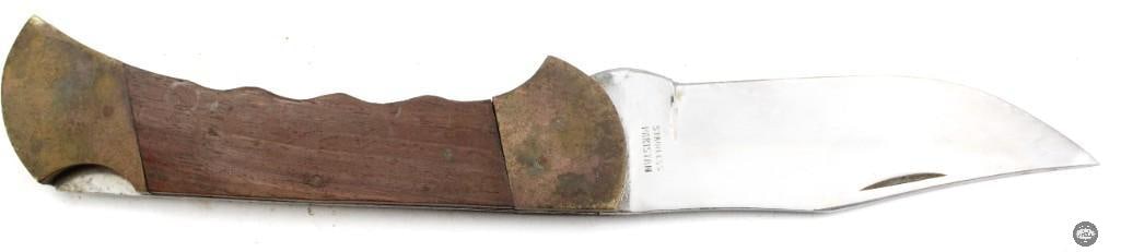 Lot of 2 Folding Knives with Leather Belt Pouches - Schrade - 8