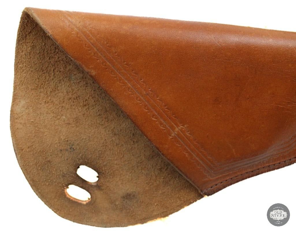 Long Barrel Leather Shoulder Holster - 2