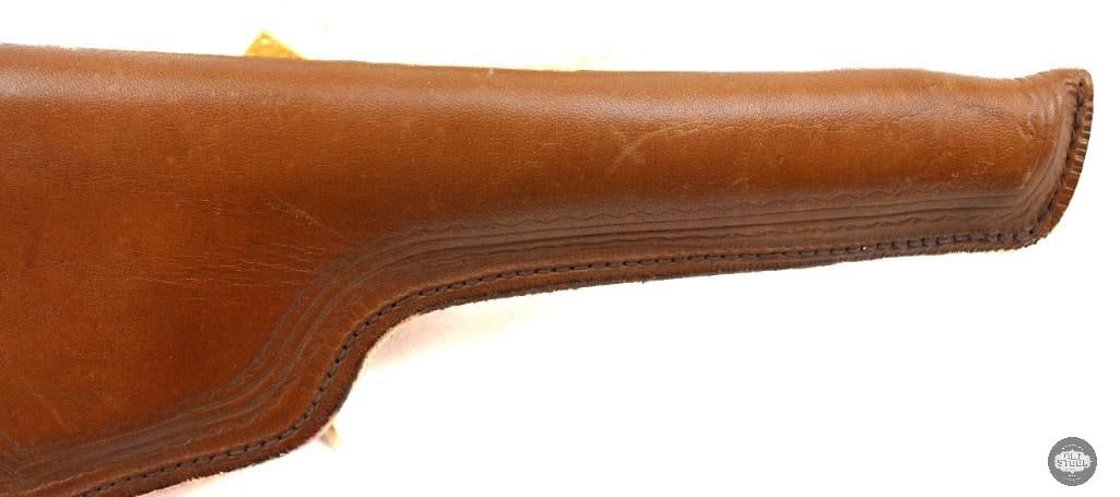 Long Barrel Leather Shoulder Holster - 3