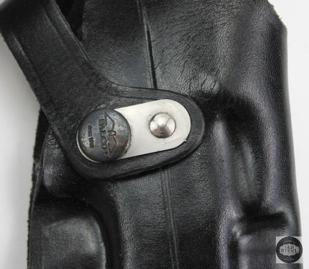 Falco Black Leather Pistol Shoulder Holster - 3