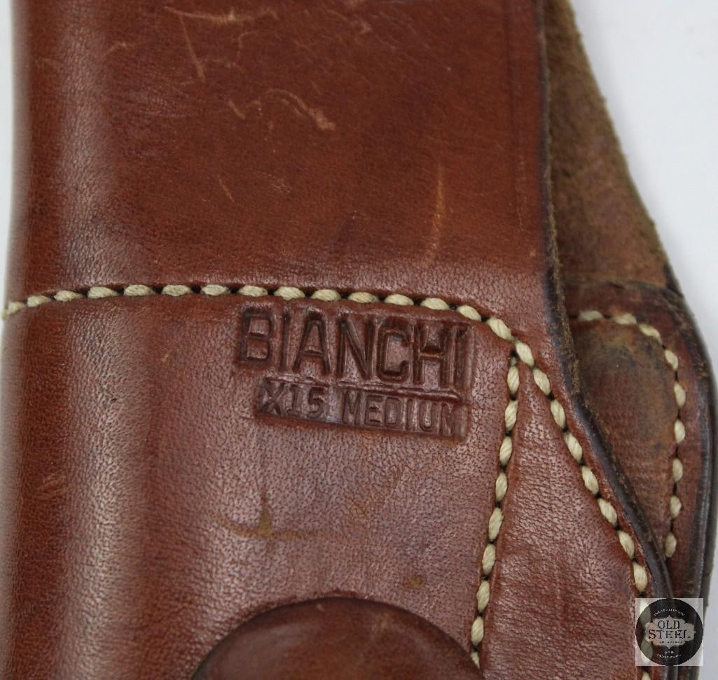 Bianchi X15 Medium Sized Leather Shoulder Holster - 2