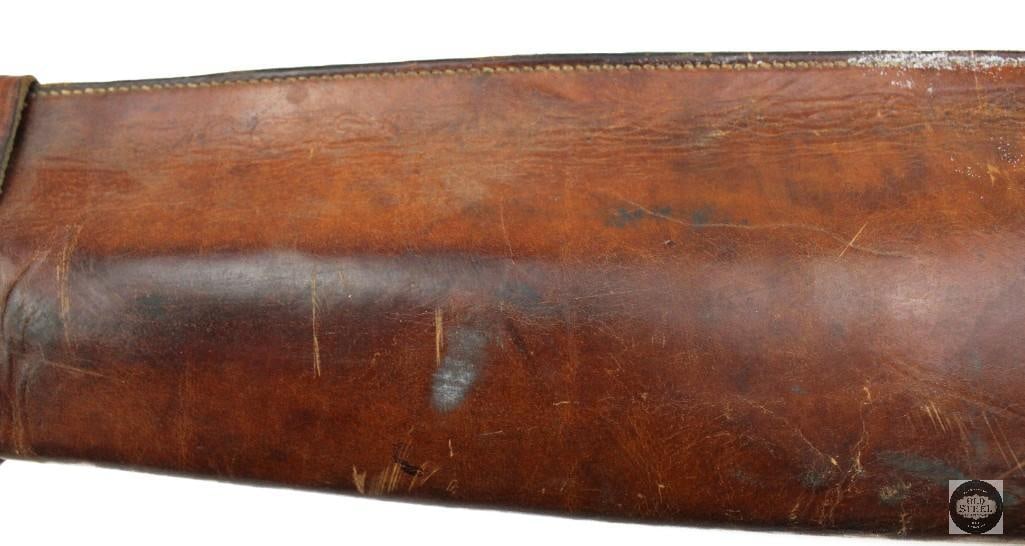 Leather Rifle Scabbard - 10
