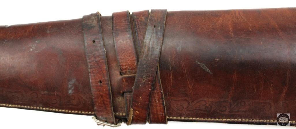 Leather Rifle Scabbard - 3
