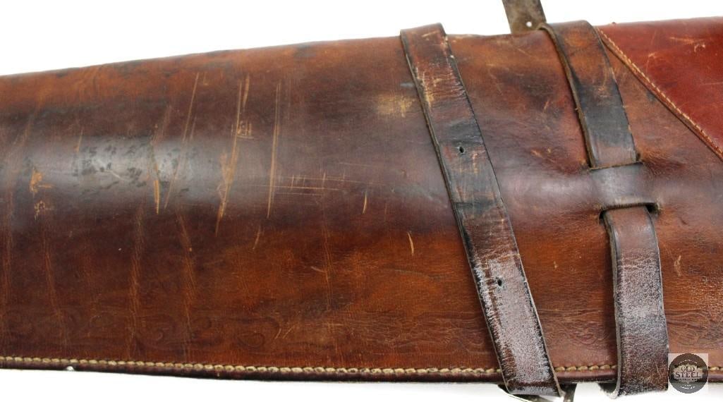 Leather Rifle Scabbard - 5