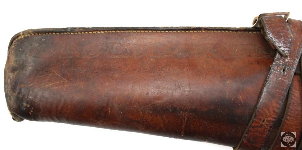 Leather Rifle Scabbard - 8