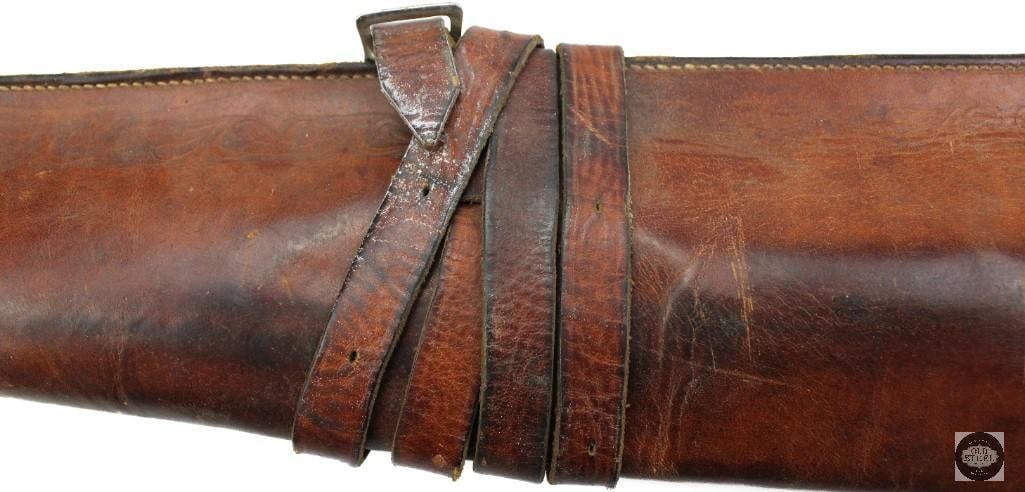 Leather Rifle Scabbard - 9