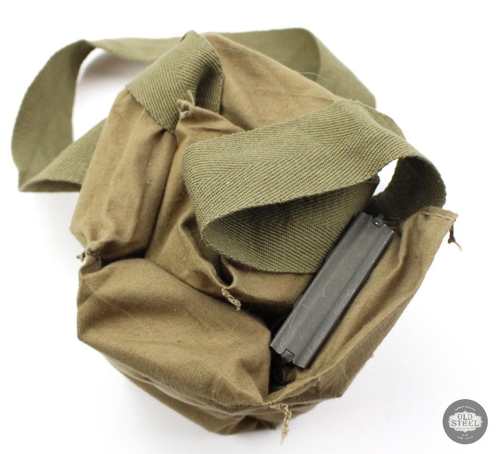 Bandoleer of 30-06 Tracer 60 Rds: Bandoleer of 30-06 Tracer 60 Rds comes in 5 rds stripper clips THIS ITEM IS AS PICTURED WITH NO FURTHER ATTACHMENTS. ALL SALES ARE FINAL. PLEASE REFER TO THE AUCTION DESCRIPTION, LOT