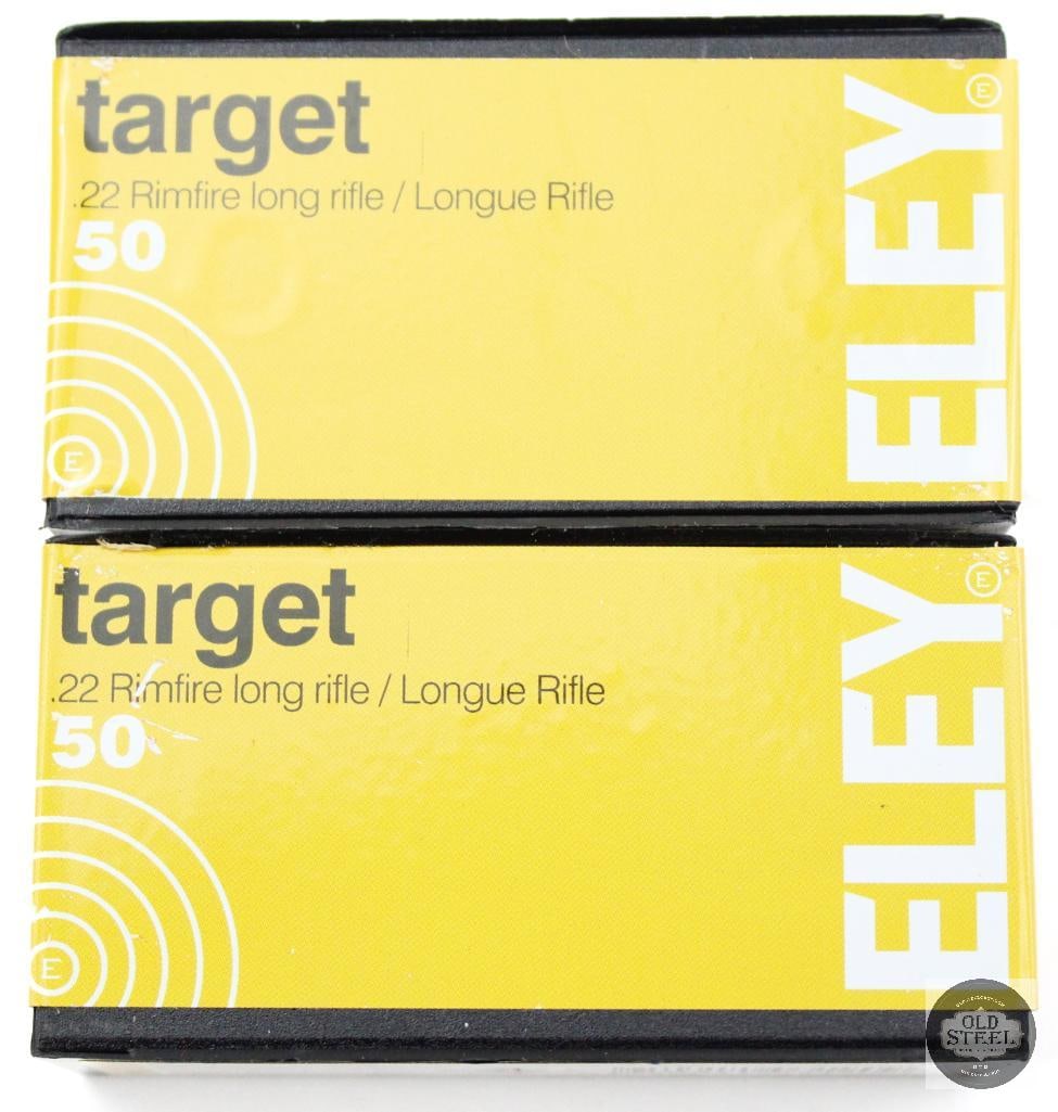 2 Boxes Eley Target 22LR - 100rds