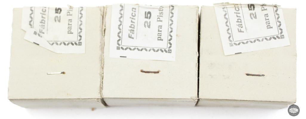 3 Boxes Fabrica Nacional de Toledo 9mm Largo Ammunition - 75rds - 2