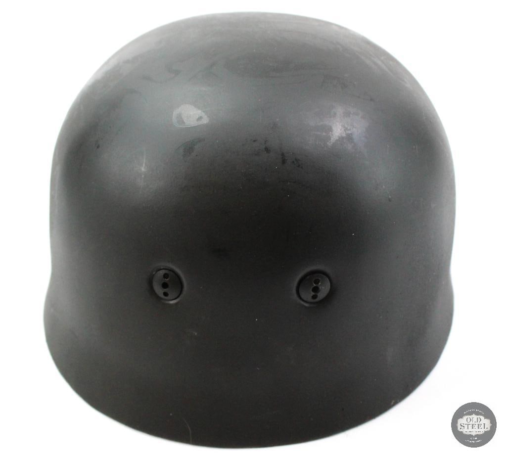 WWII German M38 Fallschirmjager Helmet - Complete - 2