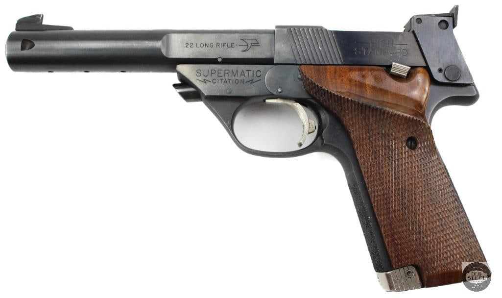 High Standard Supermatic Citation .22LR Target Pistol w/Extra Mags - 3