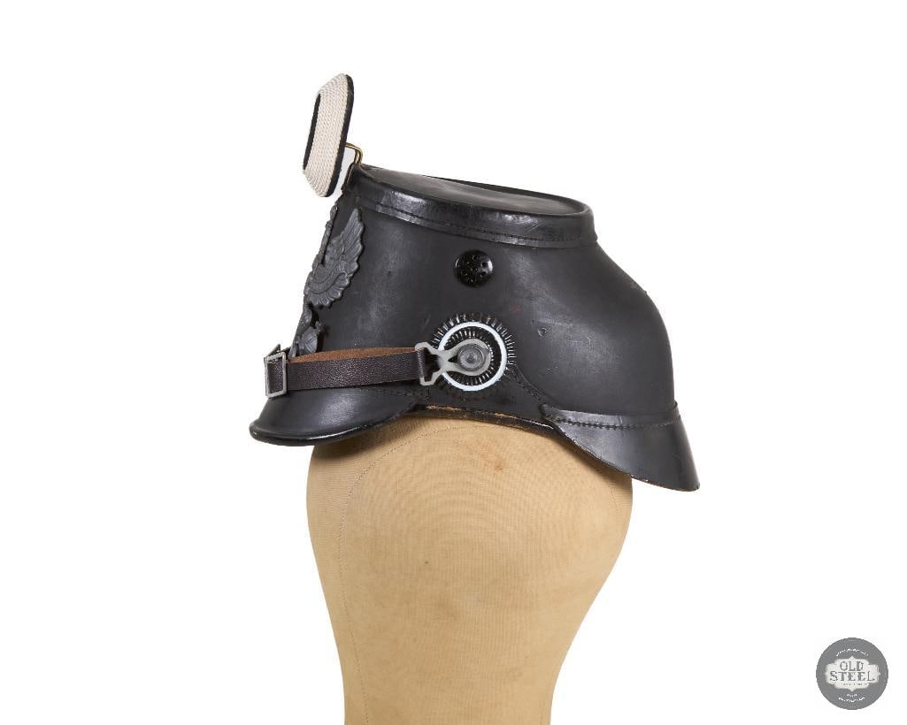 Original Imperial German WWI Prussian M1915 Jager Enlisted Shako - 3