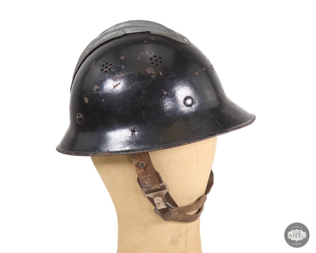 Original Czech Vz25 Helmet - With Liner and Chin Strap - 3