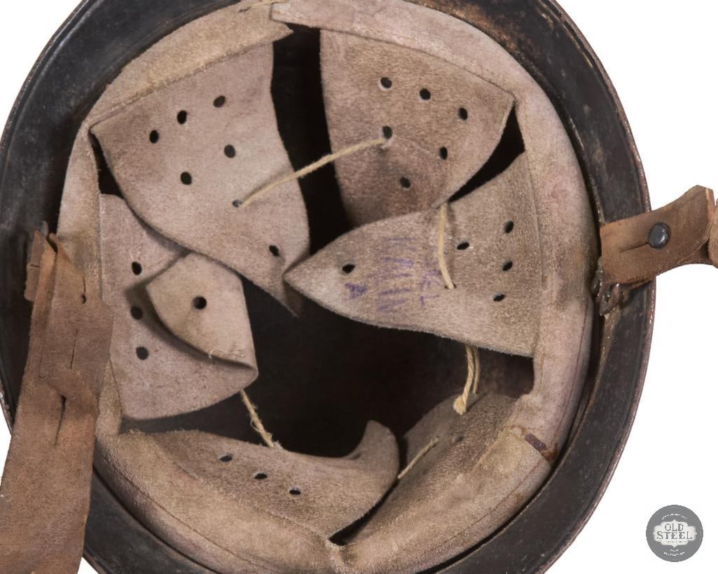 Original Czech Vz25 Helmet - With Liner and Chin Strap - 6