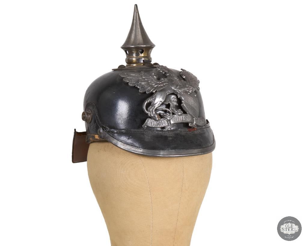 Imperial German Pickelhaube Helmet and Protective Storage Case - 2