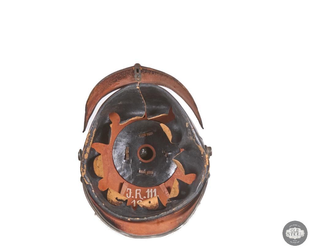 Imperial German Pickelhaube Helmet and Protective Storage Case - 5