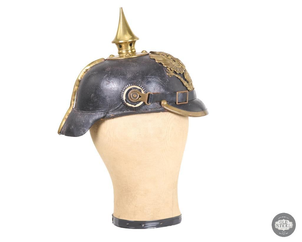 World War I German Prussian M1895 Pickelhaube - 3