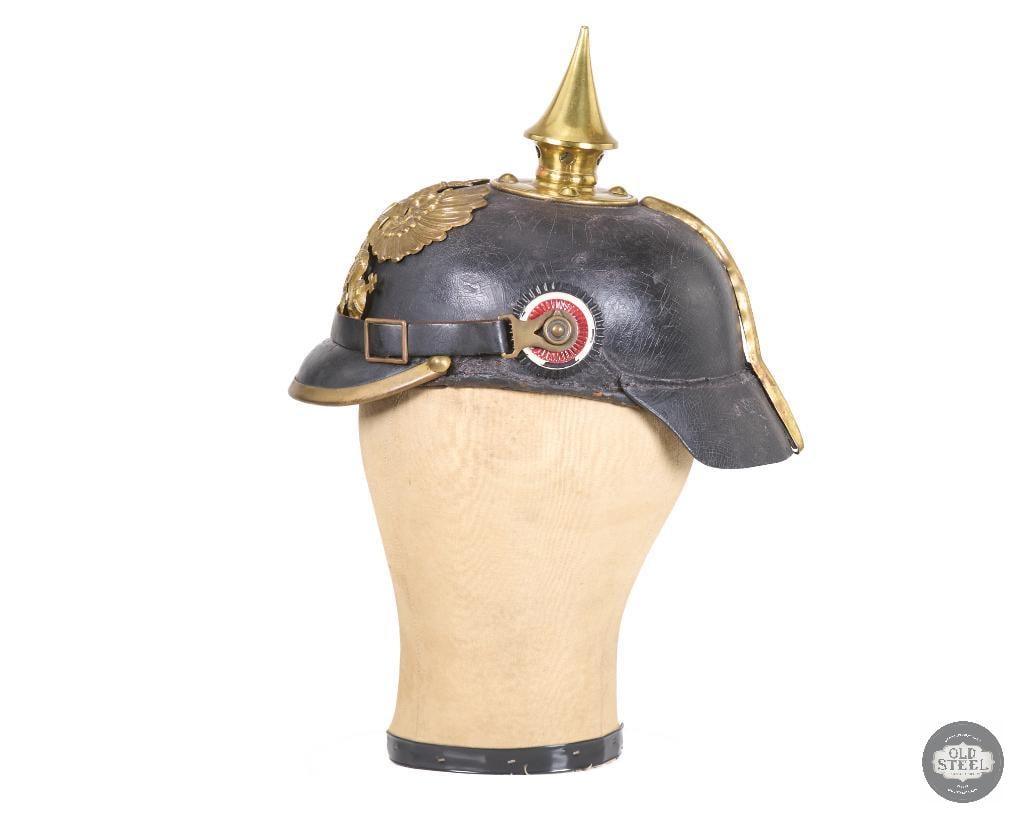 World War I German Prussian M1895 Pickelhaube - 4